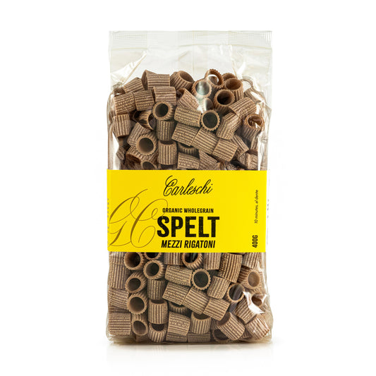 Organic Spelt Mezzi Rigatoni
