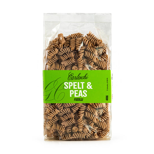 Spelt and Peas Fusilli