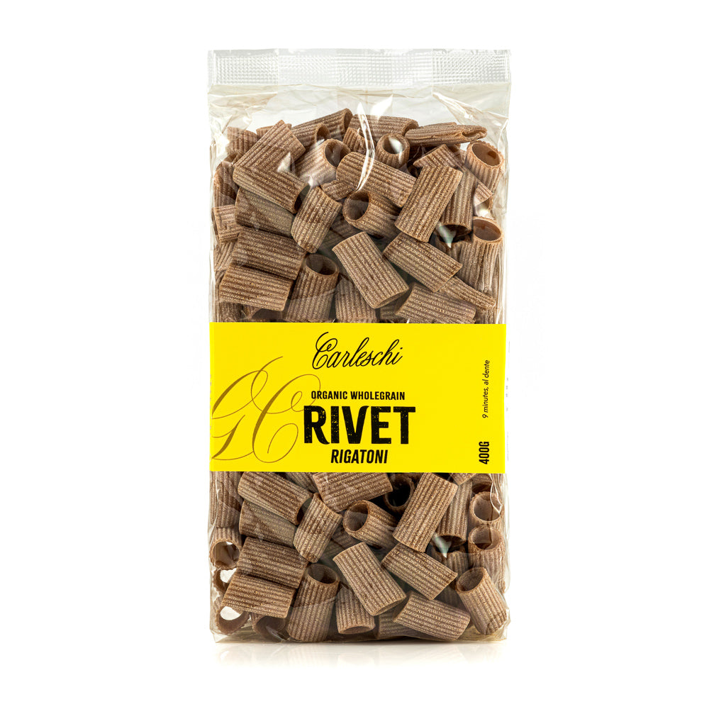 Organic Rivet Rigatoni