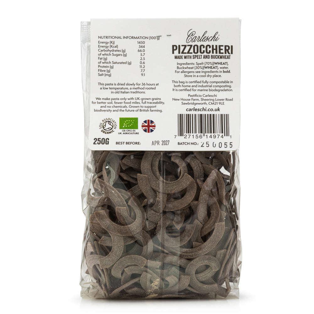 Pizzoccheri: British Buckwheat Pasta